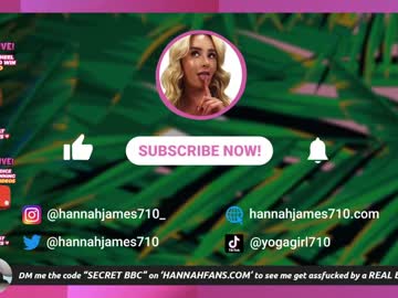 free nude cam girl hannahjames710 image #6747393