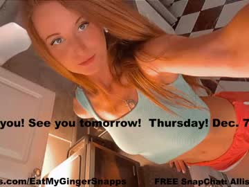 free nude cam girl eatmygingersnapps image #5835162