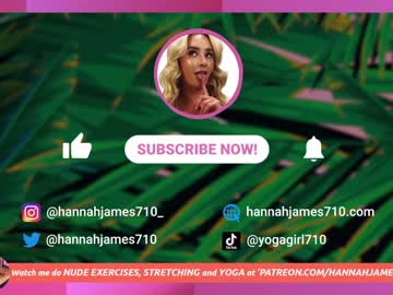 free nude cam girl hannahjames710 image #5499400
