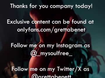free nude cam girl grettabenett_ image #6079319