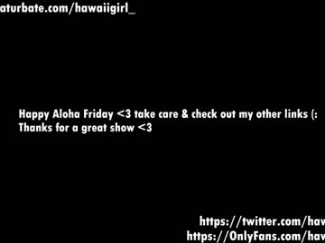 free nude cam girl hawaiigirl_ image #3012597