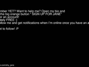 free nude cam girl shy_jane image #2115452