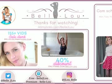 free nude cam girl belle_jlou image #1347369