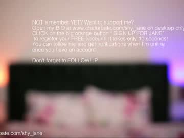 free nude cam girl shy_jane image #3009569