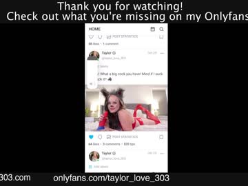 free nude cam girl taylor_love_303 image #2501662